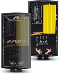 Alpine R2-S65C R Series 6.5" Component Speakers -Stinger Audio Store alpine r series r2 s65c 65 2 way 300w hires component car audio speaker system 236822