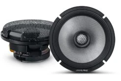 Alpine R2-S65 R-Series 6.5" Coaxial Speakers With Installation