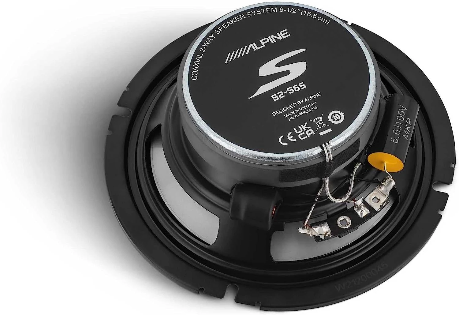 Alpine S2-S65 S Series 6.5" Coaxial Speakers 6 Alpine S2-S65 S Series 6.5" Coaxial Speakers - Image 4