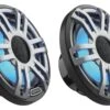Hertz HMX 6.5 S-LD-G165 6.5" Marine Coaxial LED Speakers -Stinger Audio Store hertz hmx 65 s ld g165 65 marine coaxial led speakers 107948