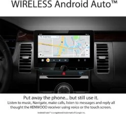 Kenwood DMX1057XR Digital Media Receiver -Stinger Audio Store kenwood dmx1057xr 101 media receiver with wireless apple carplay and android auto 936987