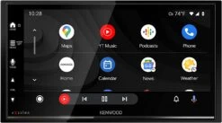 Kenwood DMX809S Digital Media Receiver 10 Kenwood DMX809S Digital Media Receiver -Stinger Audio Store kenwood dmx809s 68 media receiver with wireless apple carplay and android auto 416674