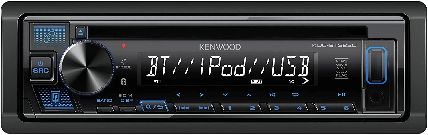 Kenwood KDC-BT282U CD/Bluetooth Receiver 3 Kenwood KDC-BT282U CD/Bluetooth Receiver