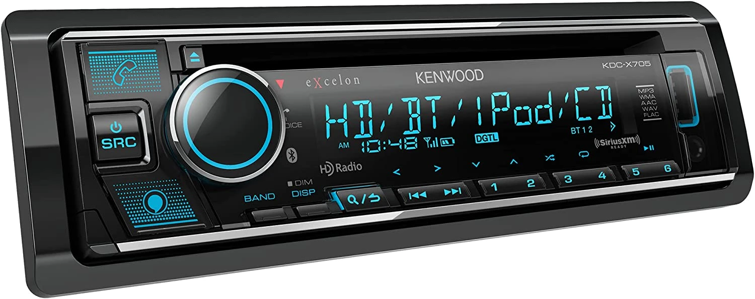 Kenwood KDC-X705 CD/Bluetooth Receiver 3 Kenwood KDC-X705 CD/Bluetooth Receiver