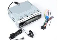 Kenwood KMR-D382BT Marine/Car CD/Bluetooth Receiver -Stinger Audio Store kenwood kmr d382bt marinepowersportscar cd receiver with bluetooth 558401