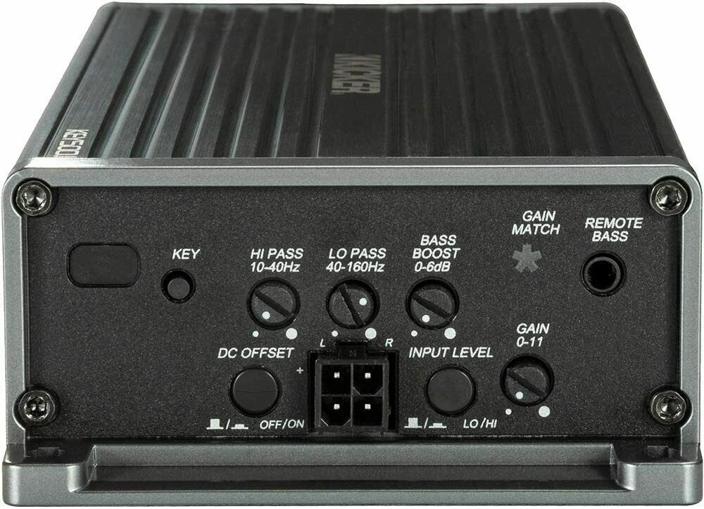 Kicker 47KEY5001 Subwoofer Amplifier With DSP 7 Kicker 47KEY5001 Subwoofer Amplifier With DSP - Image 5