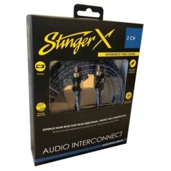 Stinger XI1217 X1 Series 2 Channel 17 Foot RCA Audio Interconnect